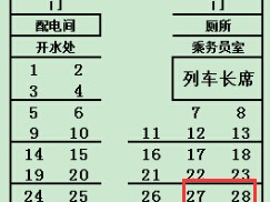 k7780列车座位_k4175座位分布图「k7708次列车座位图」