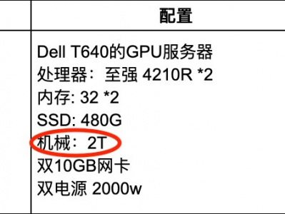 关于戴尔t640设置
教程的信息